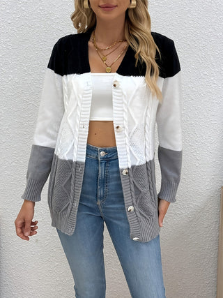 LIN MARINE | GILET PATCHWORK POUR FEMMES