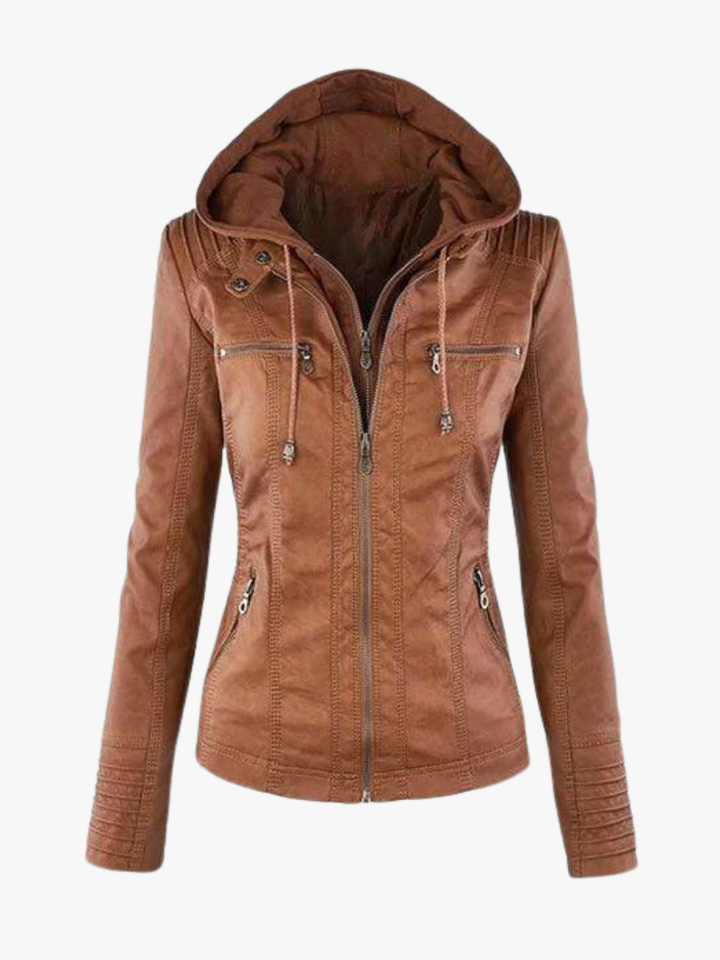 LIN MARINE | VESTE À CAPUCHE POUR FEMMES
