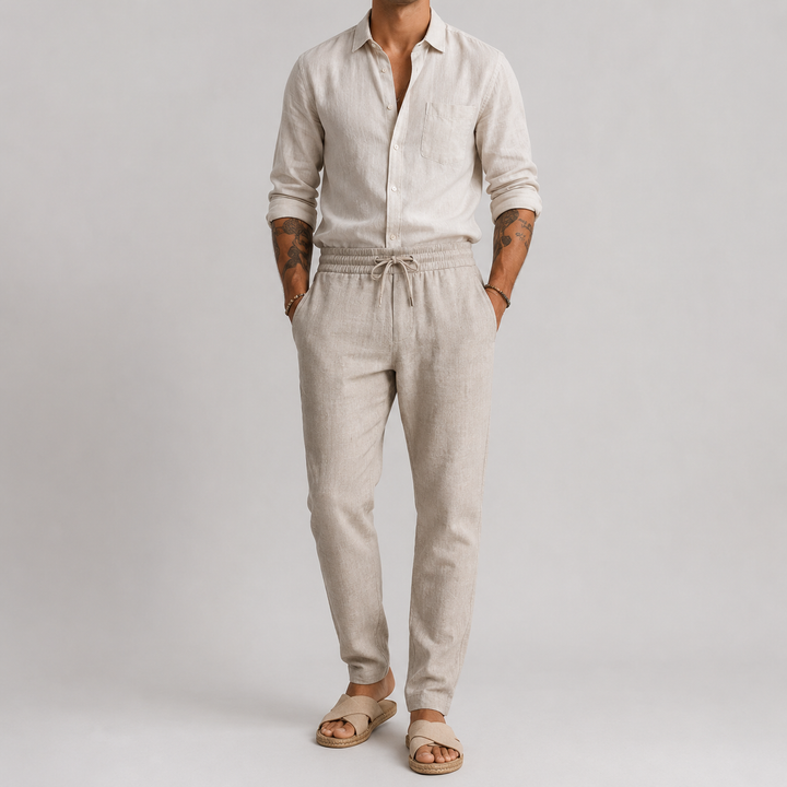Mathieu - Pantalons en Lin