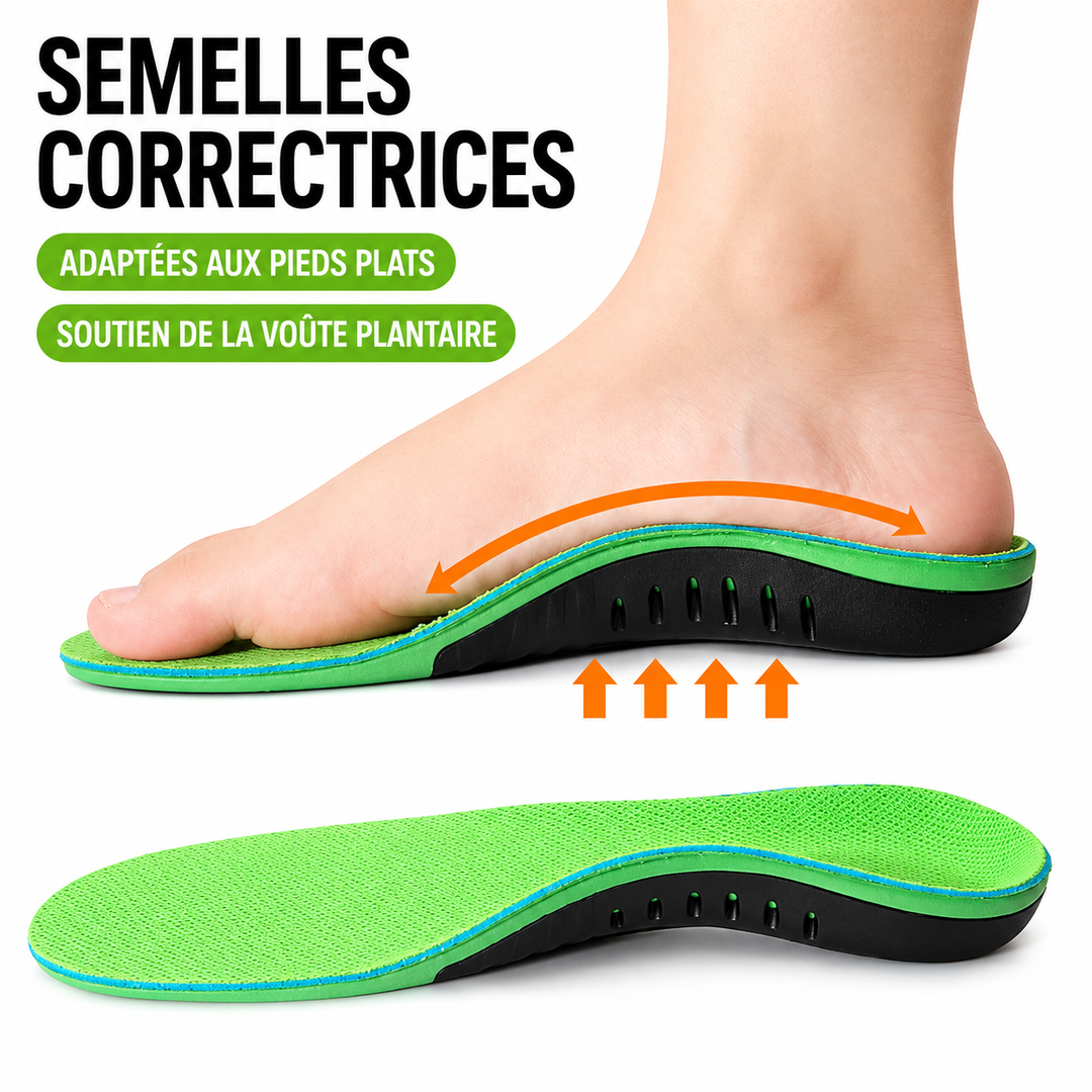 Semelles Confort avec Soutien de la Voûte Plantaire