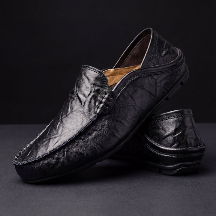 Charles – Mocassins en cuir