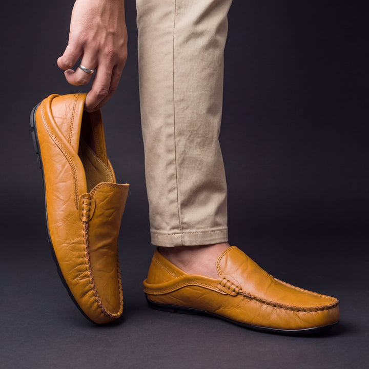 Charles – Mocassins en cuir