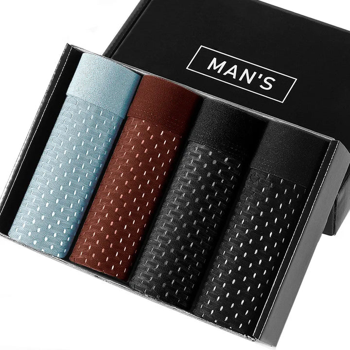 NORDEN™ – Lot de 4 boxers doux et extensibles