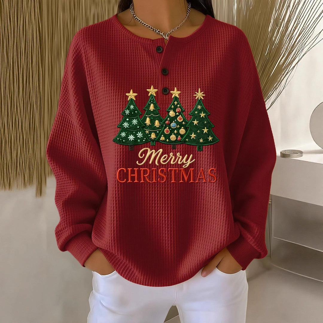 CONSTANCE | PULL EN TRICOT GAUFRE POUR FEMMES