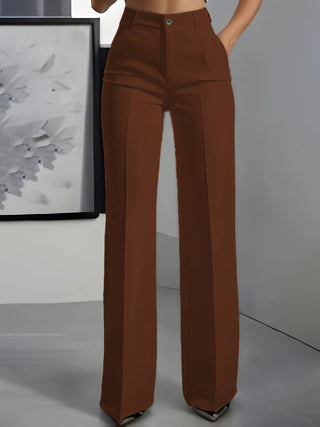 PANTALON ÉLÉGANCE| CHIC PANTALONS HAUTS POUR FEMMES