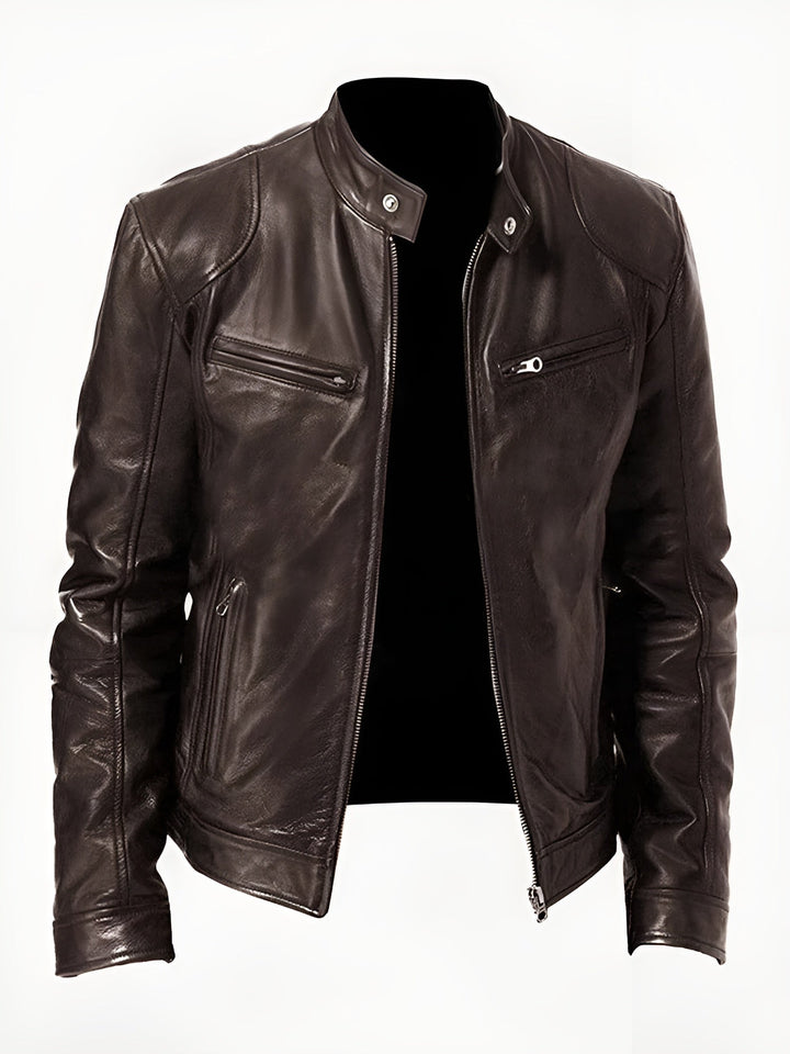 Marc™ | Veste en Cuir au Caractère Unique