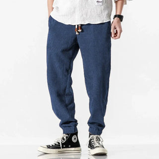 Pantalons en velours décontractés japonais