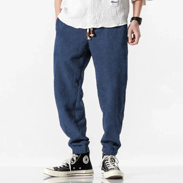 Pantalons en velours décontractés japonais