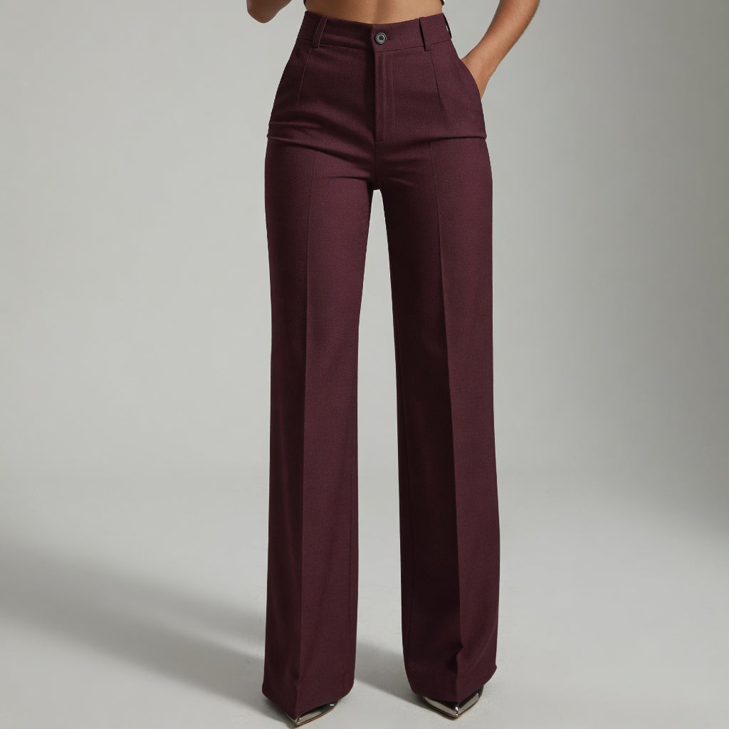 PANTALON ÉLÉGANCE| CHIC PANTALONS HAUTS POUR FEMMES