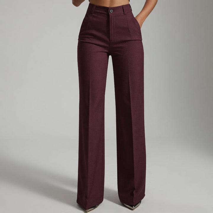 PANTALON ÉLÉGANCE| CHIC PANTALONS HAUTS POUR FEMMES