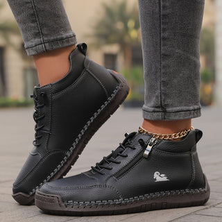 Mila – Baskets ultra-confortables pour marcher et rester debout longtemps avec fermeture zippée