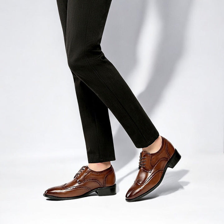 Danoir Paris™ Santorin | Chaussure Homme Élégante avec Semelle Réhaussante 6CM