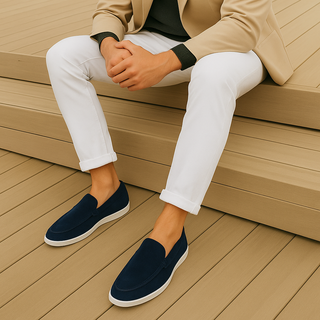 Danoir Paris™| Mocassins élégants Nové – Daim Premium