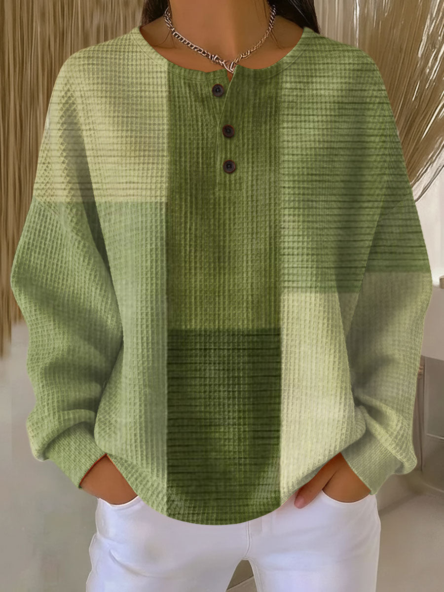 CONSTANCE | PULL EN TRICOT GAUFRE POUR FEMMES