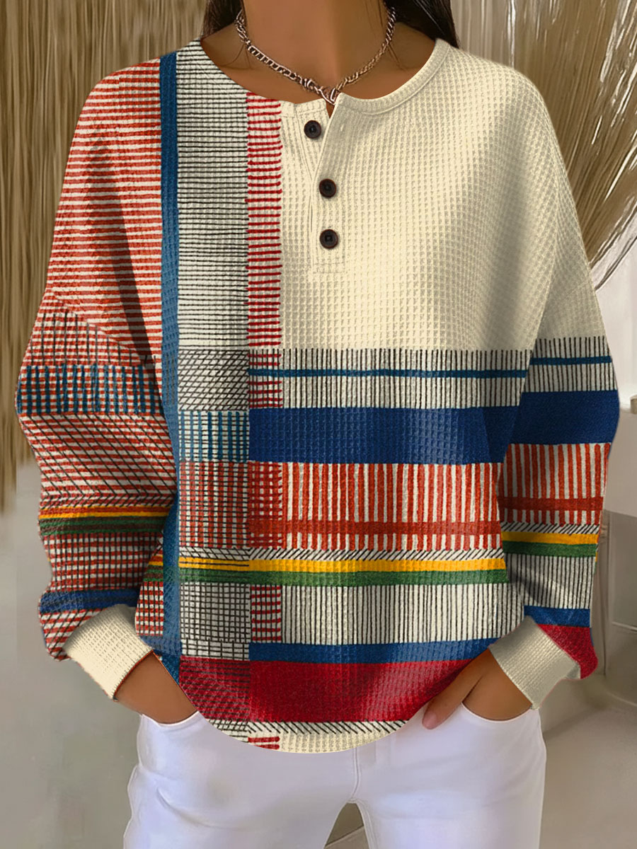 CONSTANCE | PULL EN TRICOT GAUFRE POUR FEMMES