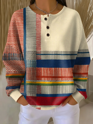 CONSTANCE | PULL EN TRICOT GAUFRE POUR FEMMES