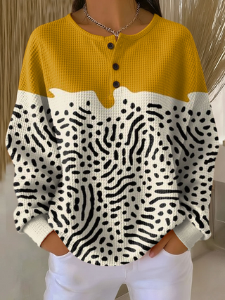 CONSTANCE | PULL EN TRICOT GAUFRE POUR FEMMES