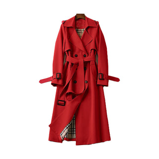 LIN MARINE | TRENCH-MANTEAU CEINTURÉ POUR FEMMES