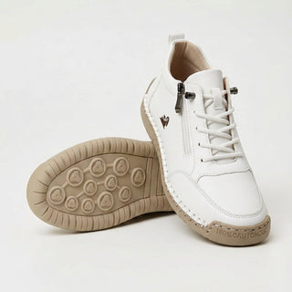 Mila – Baskets ultra-confortables pour marcher et rester debout longtemps avec fermeture zippée