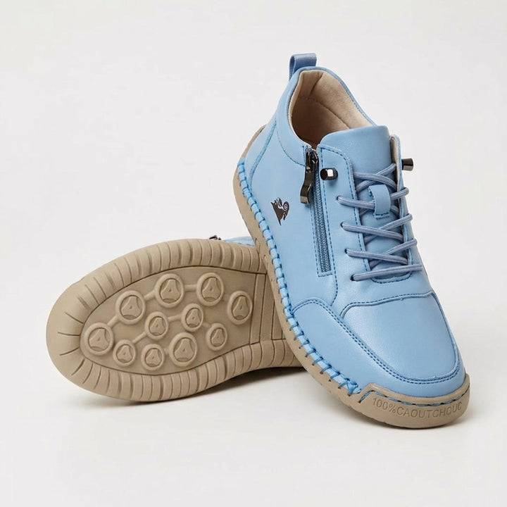 Mila – Baskets ultra-confortables pour marcher et rester debout longtemps avec fermeture zippée