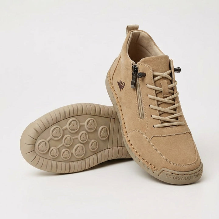 Mila – Baskets ultra-confortables pour marcher et rester debout longtemps avec fermeture zippée