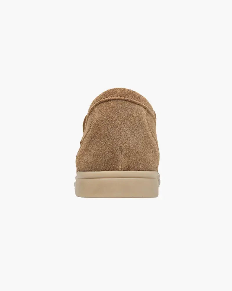 Mocassins en daim haut de gamme Old Money