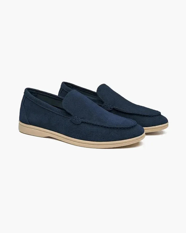Mocassins en daim haut de gamme Old Money