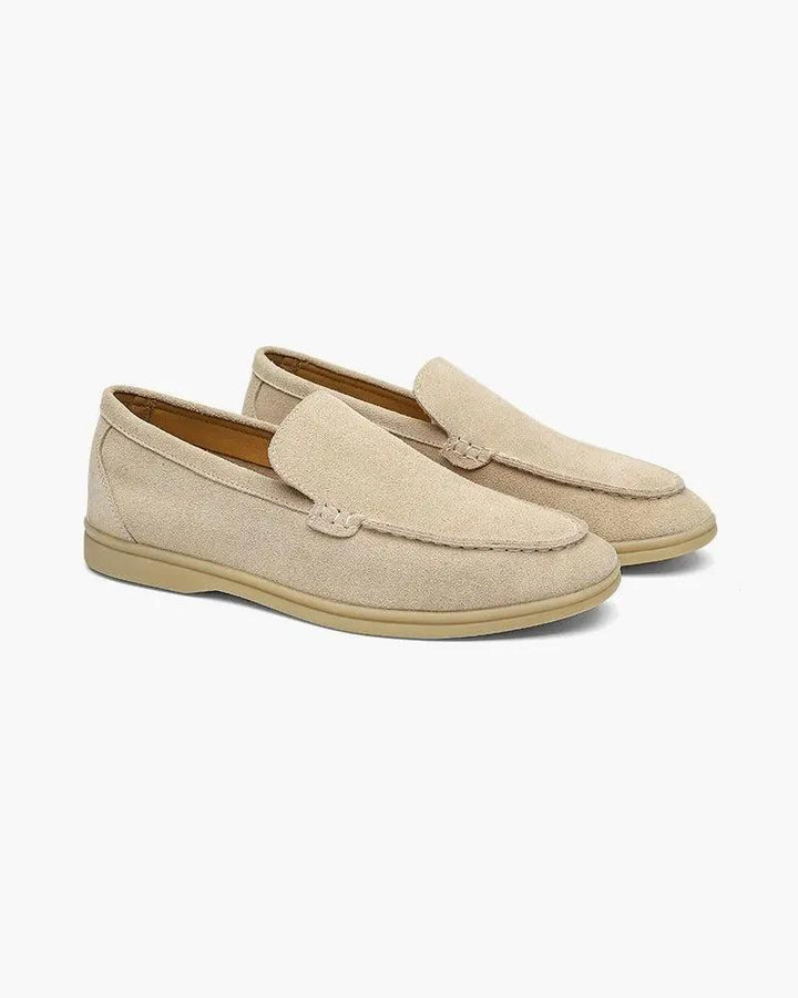 Mocassins en daim haut de gamme Old Money