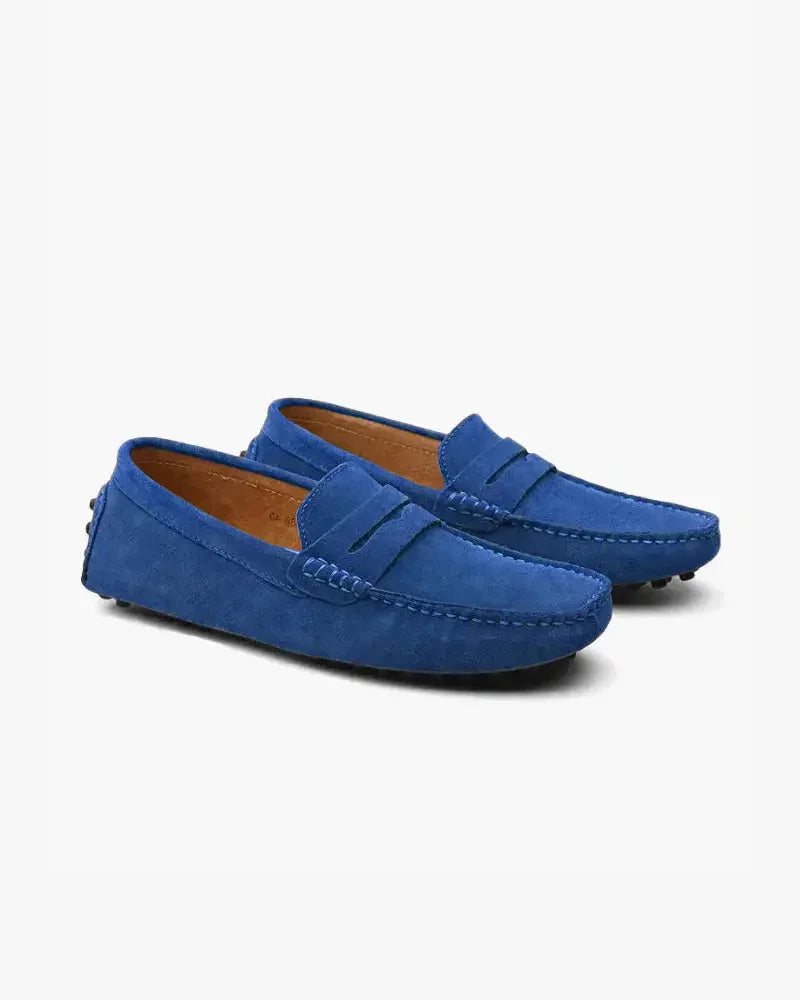 Mocassins en daim